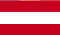 Country flag of Austria